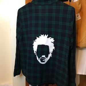 TheWeeknd Old Abel Tesfaye Flannel Shirt Design